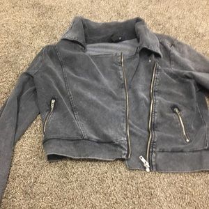 H and M moto jacket